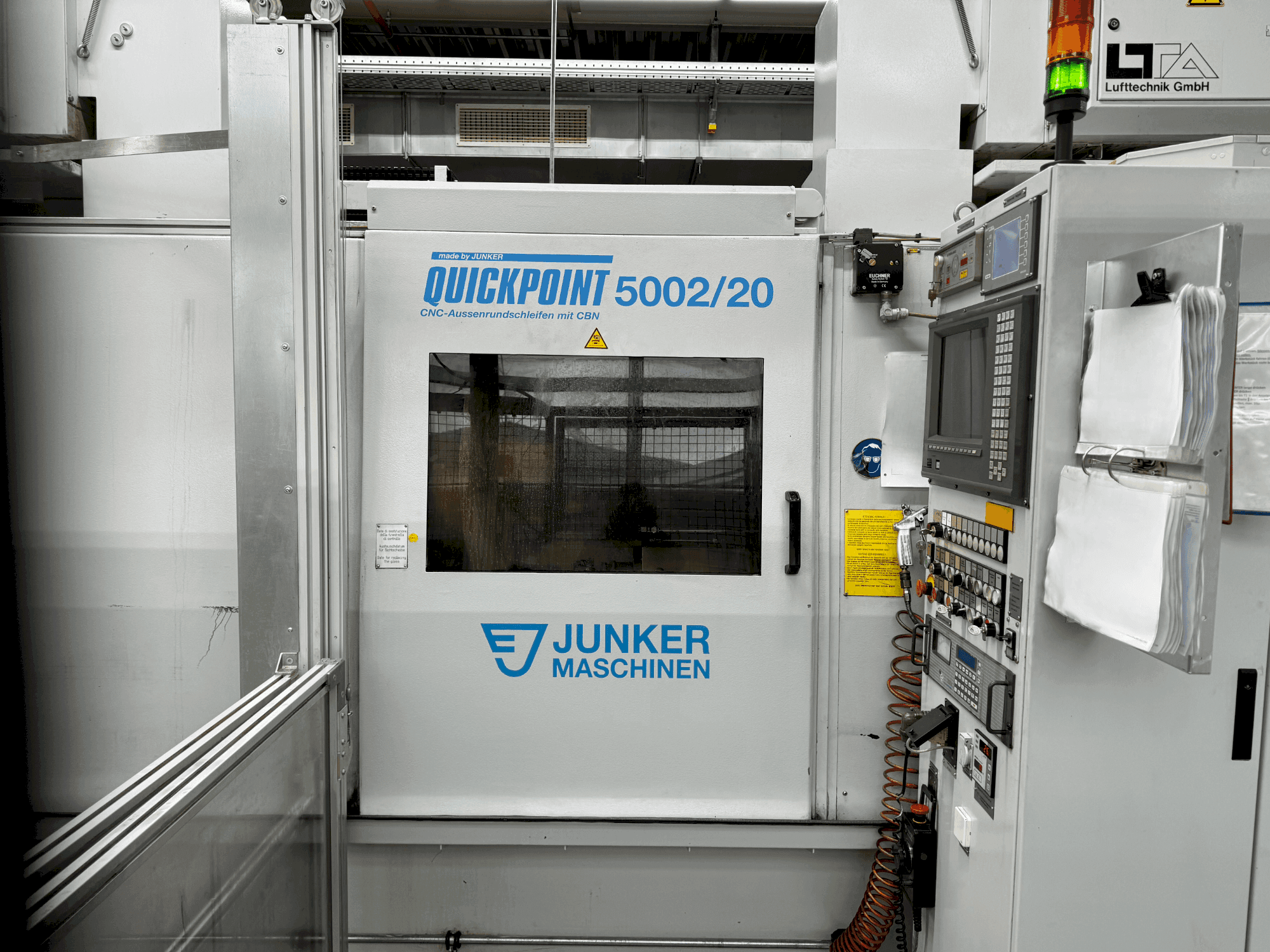 Vista Frontal da JUNKER Quickpoint 5002/20 máquina