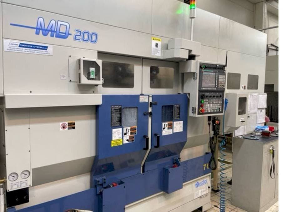 Vista Frontal  da Muratec MD 200  máquina