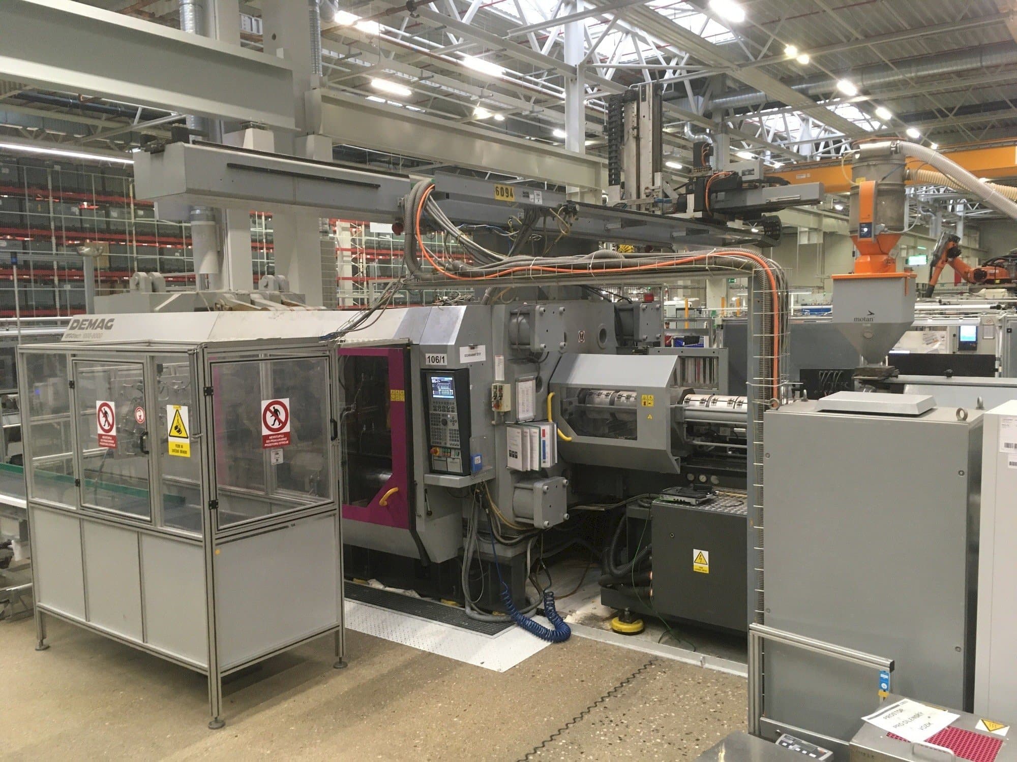 Vista Frontal da DEMAG Ergotech 1000-8000 máquina