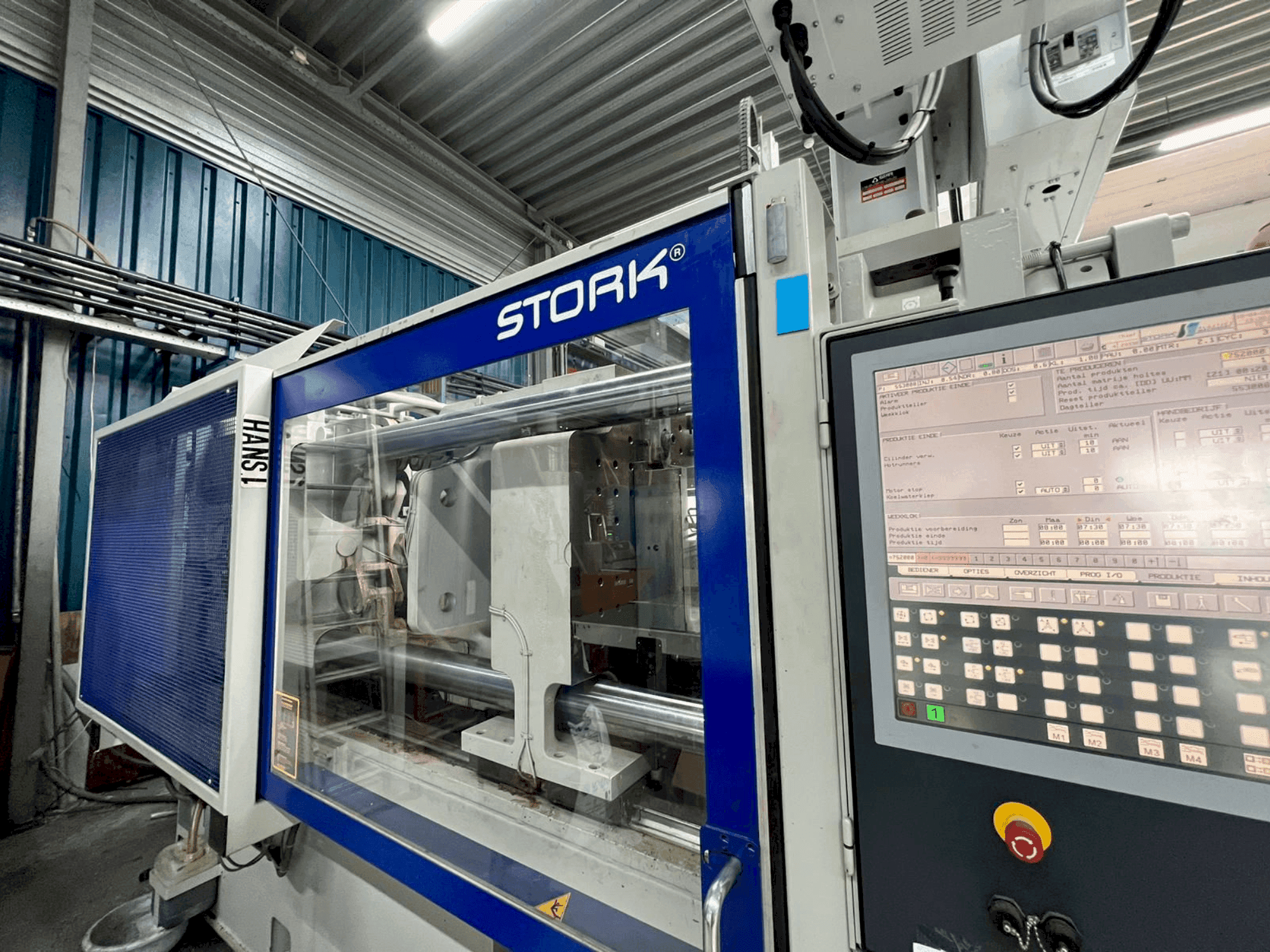 Vista Frontal  da STORK S+ 1500-1450 (2010)  máquina