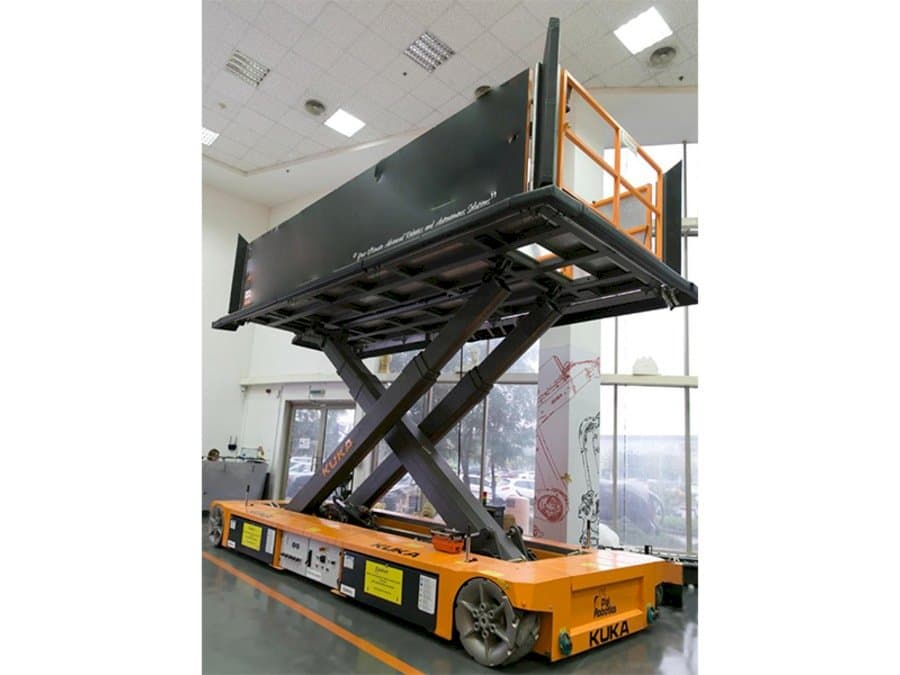 Vista Frontal  da KUKA KoM TL-3 E575 1000  máquina