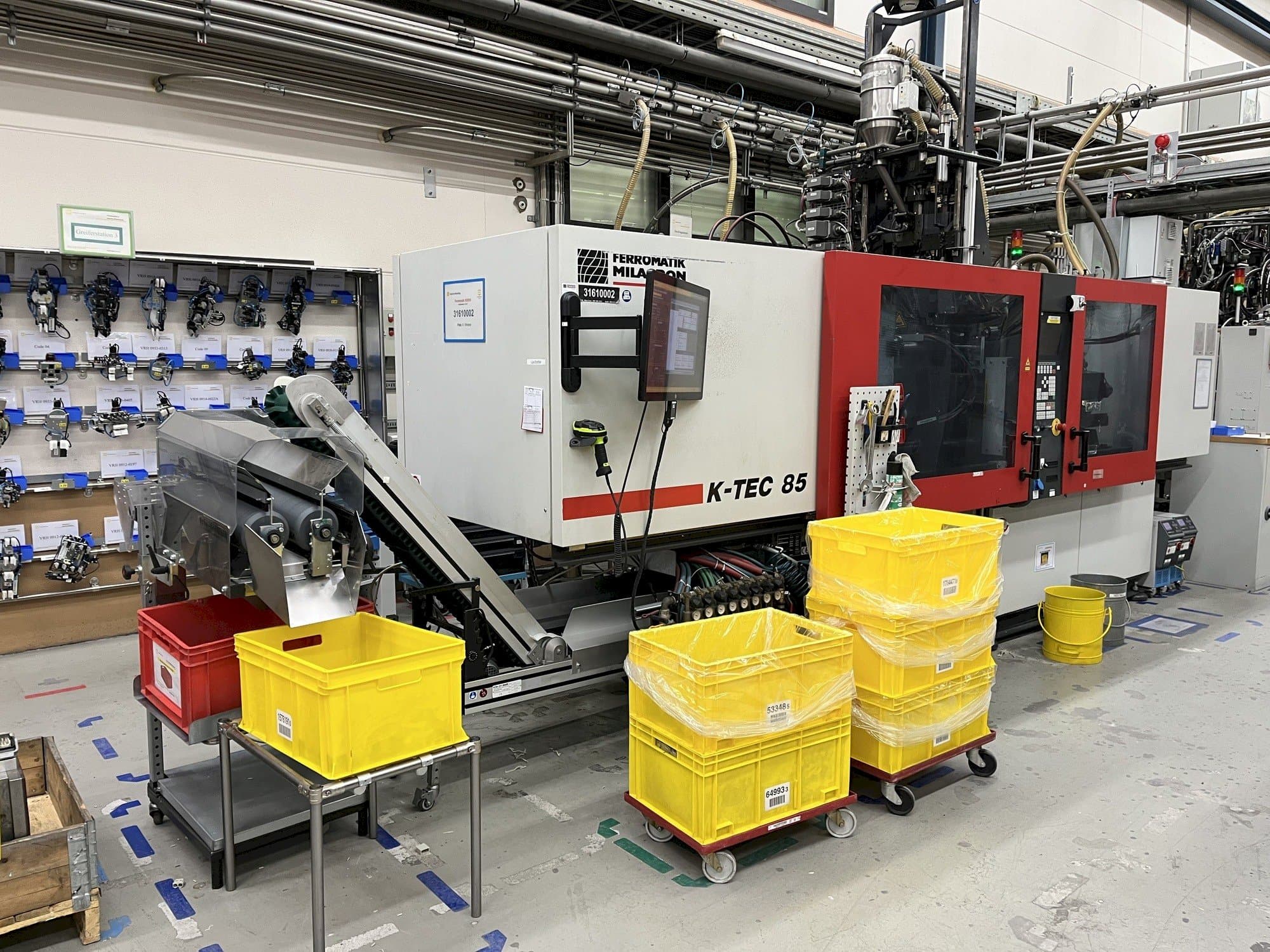 Vista Frontal da FERROMATIK Milacron K-Tec 85 máquina