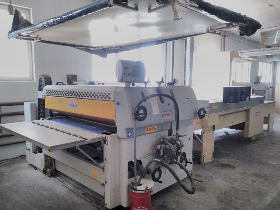 Vista Frontal da SORBINI smartcoater sp1 máquina