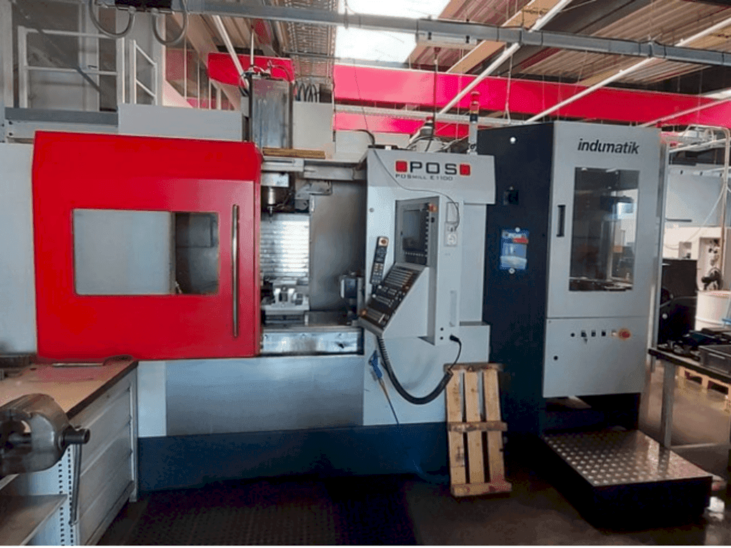 Vista Frontal da POSmill POS E1100 máquina