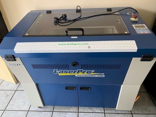 Vista Frontal  da BUTH Spirit LS  máquina