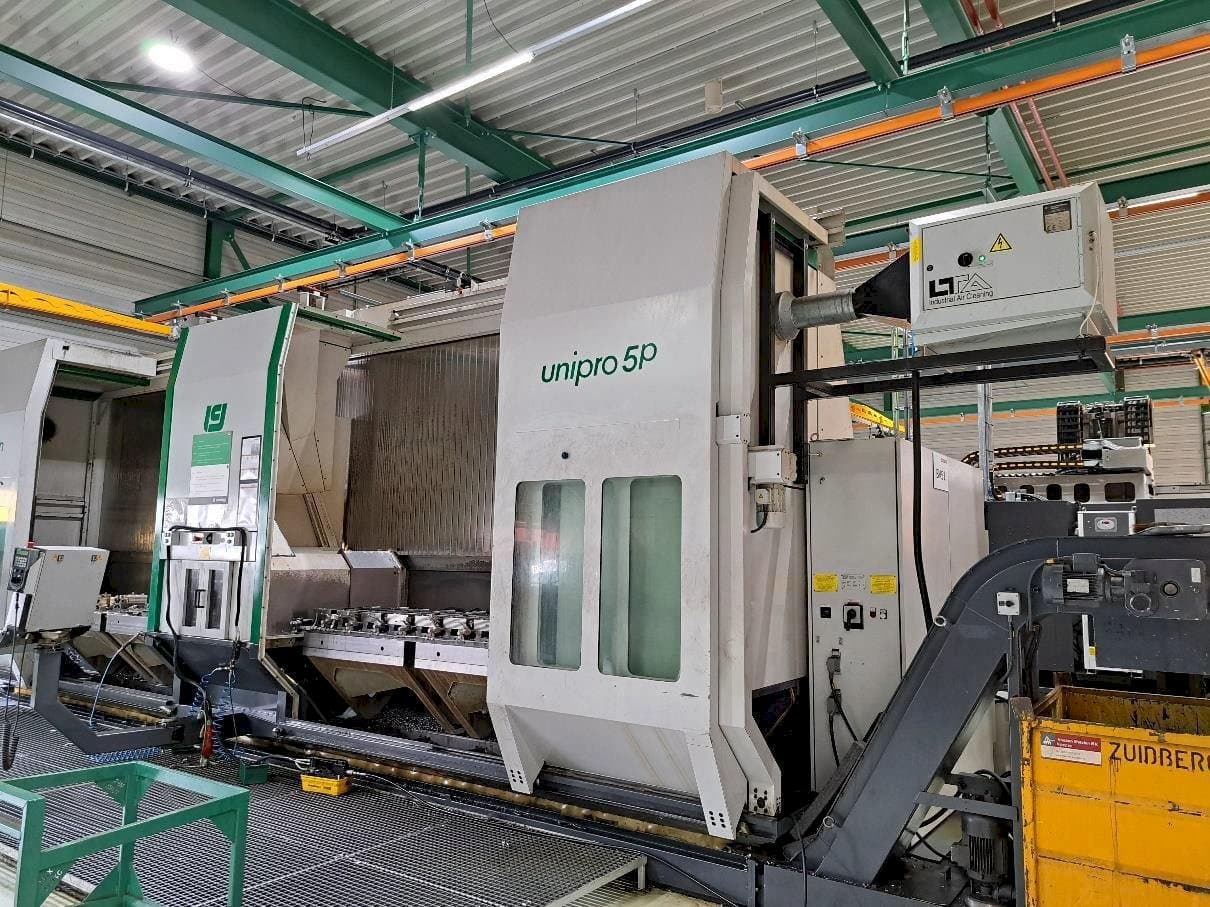 Vista Frontal da Unisign Unipro 5P máquina