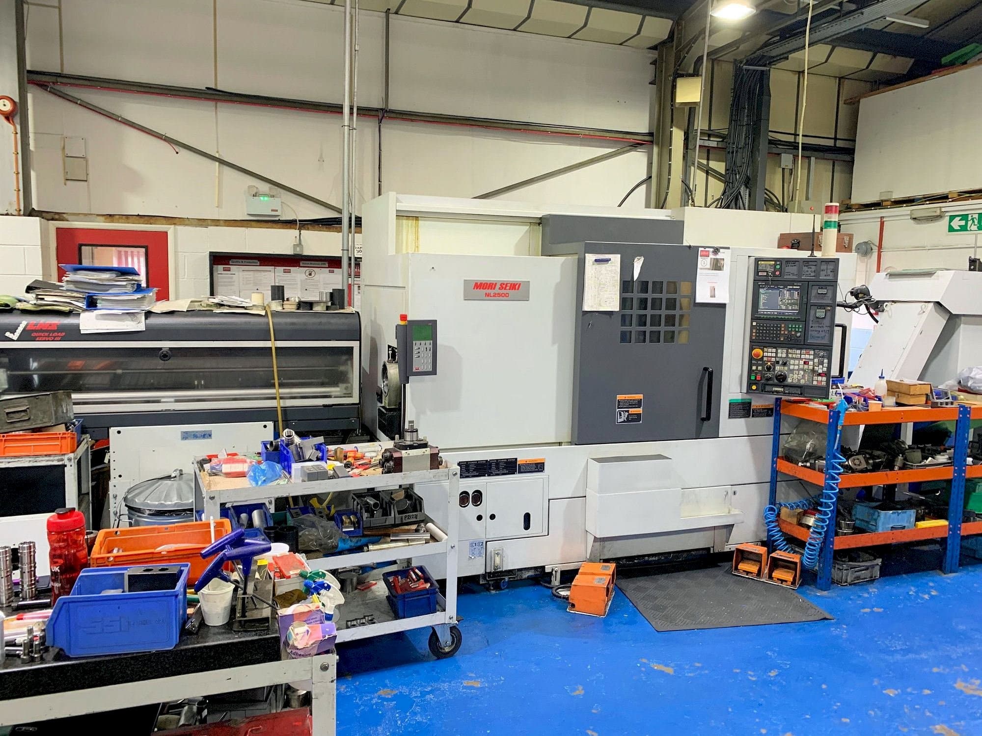 Vista Frontal da MORI SEIKI NL2500SY / 700 máquina