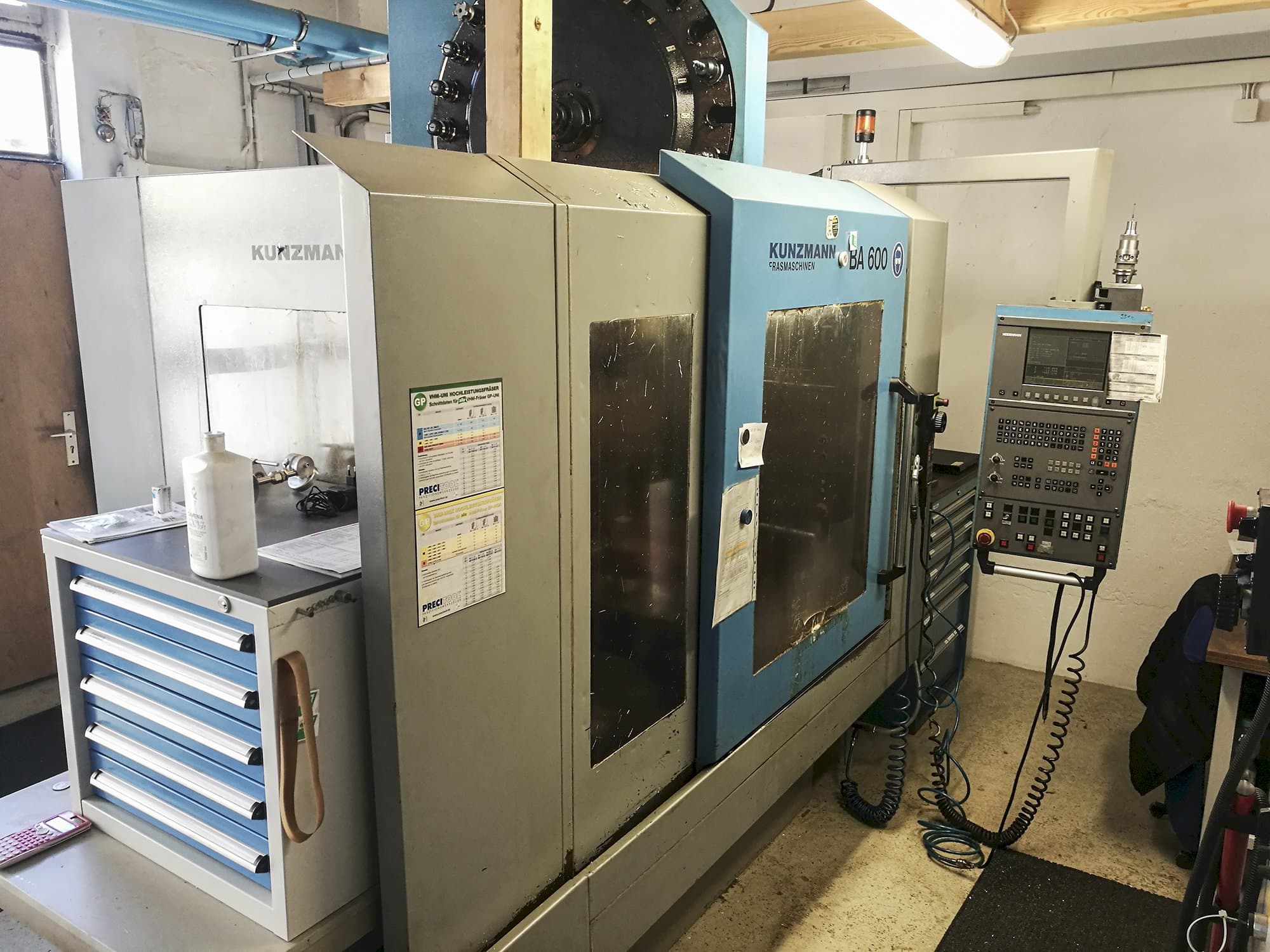 Vista Esquerda da KUNZMANN BA600 máquina