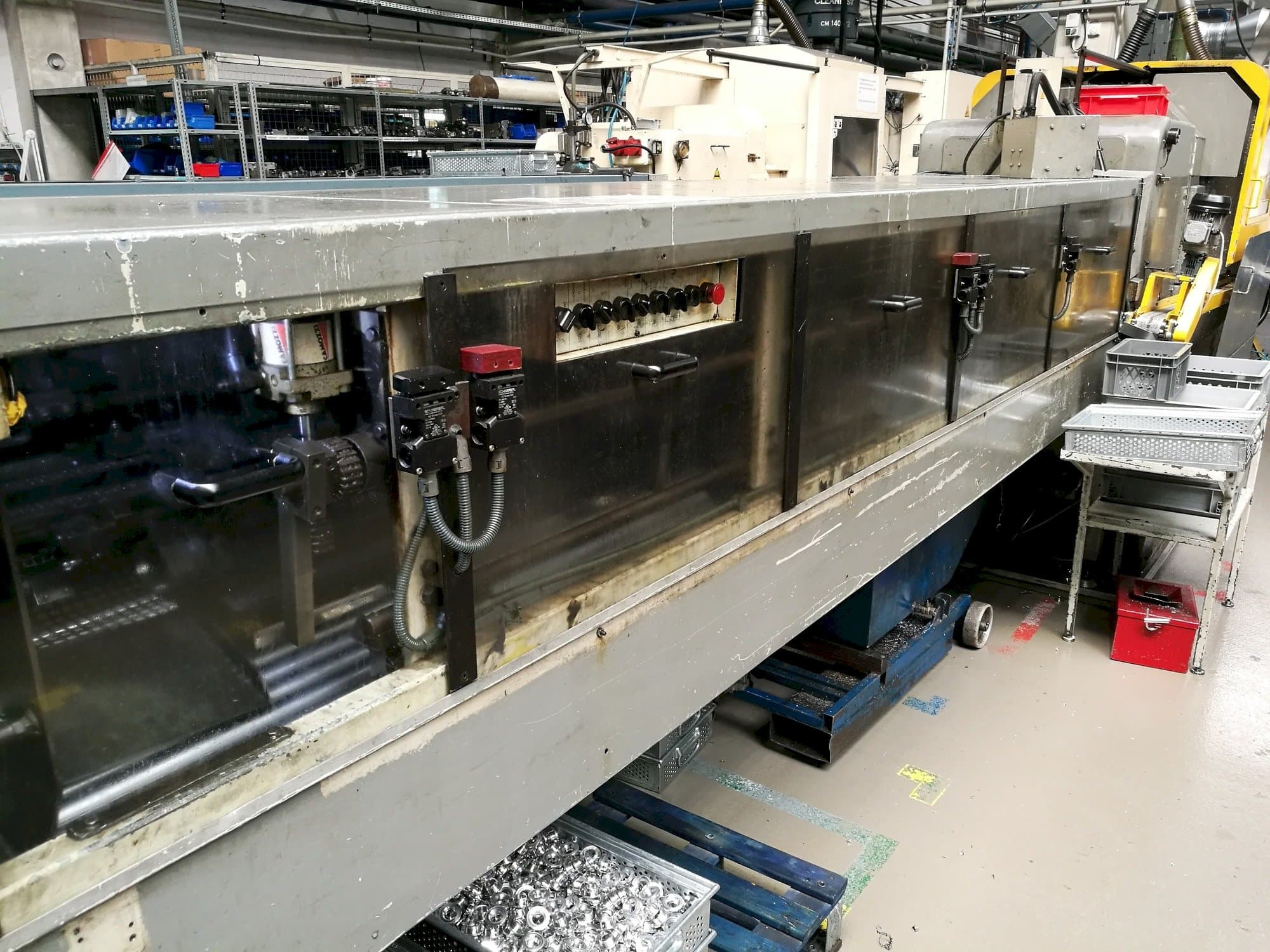 Vista Frontal da Wickman 1 3/4"-6 máquina