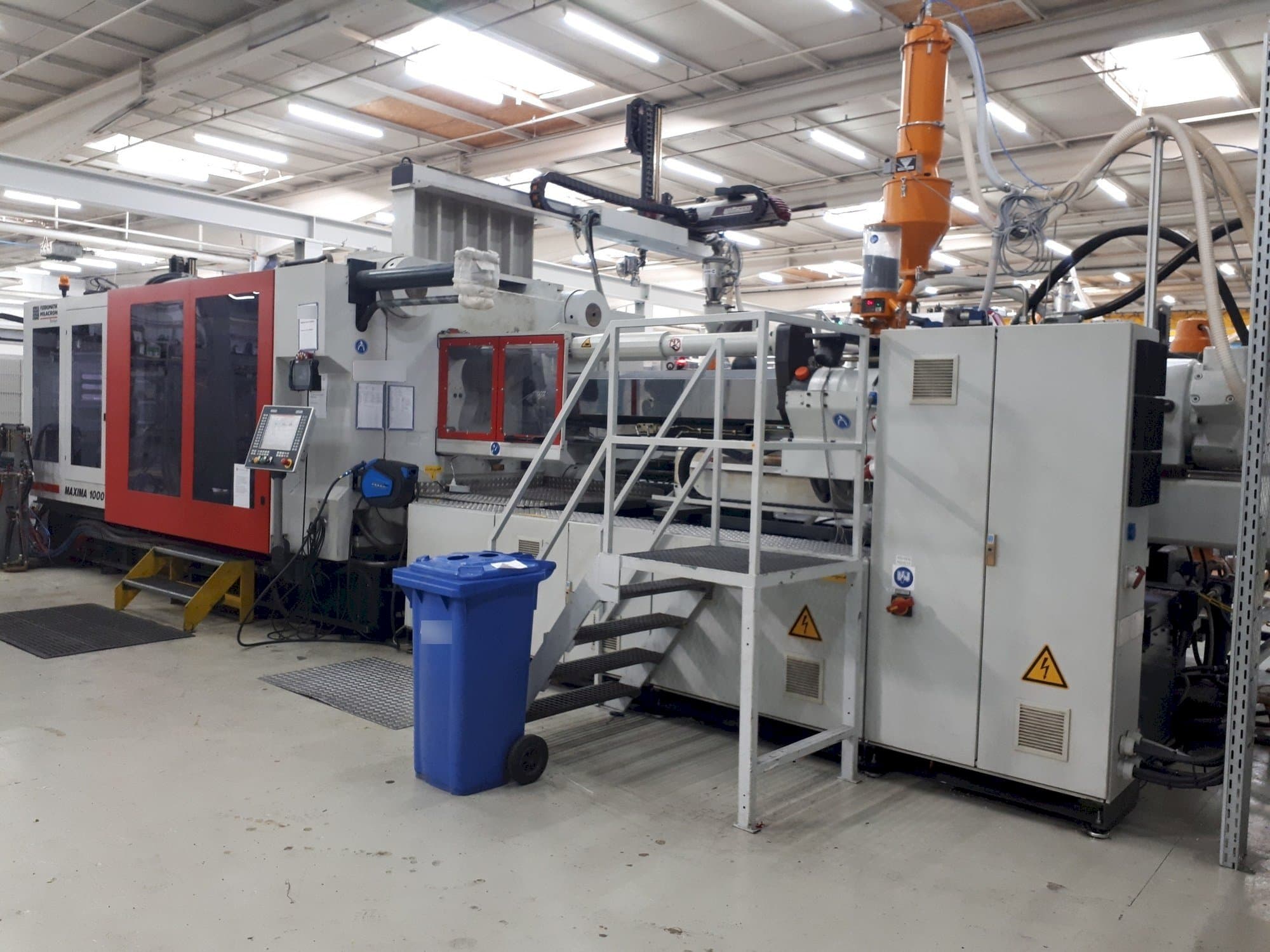 Vista Frontal da Ferromatik MAXIMA 1000 Monos máquina