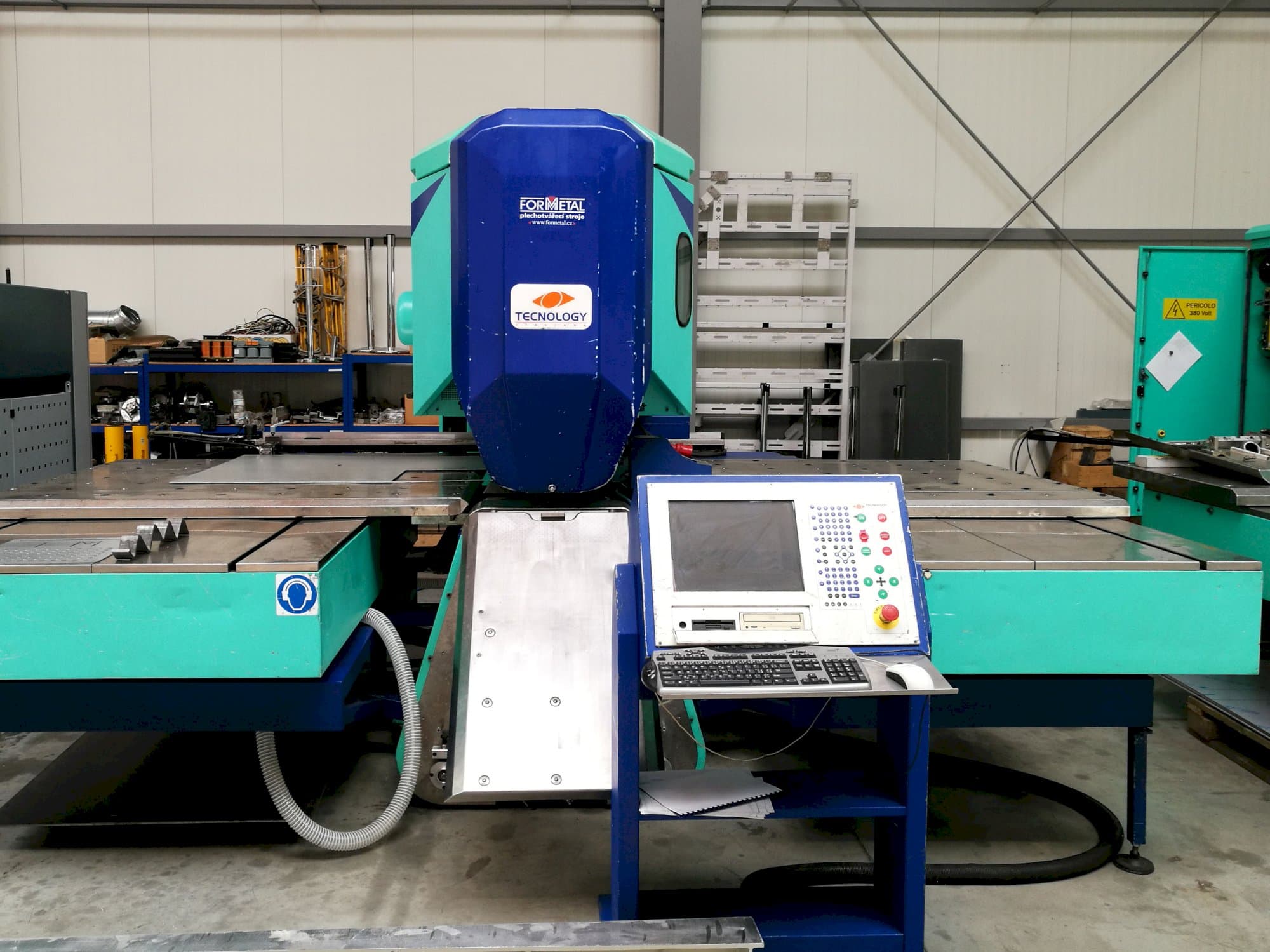 Vista Frontal da TECNOLOGY Italiana TECNOTRANSFER 15 SR máquina