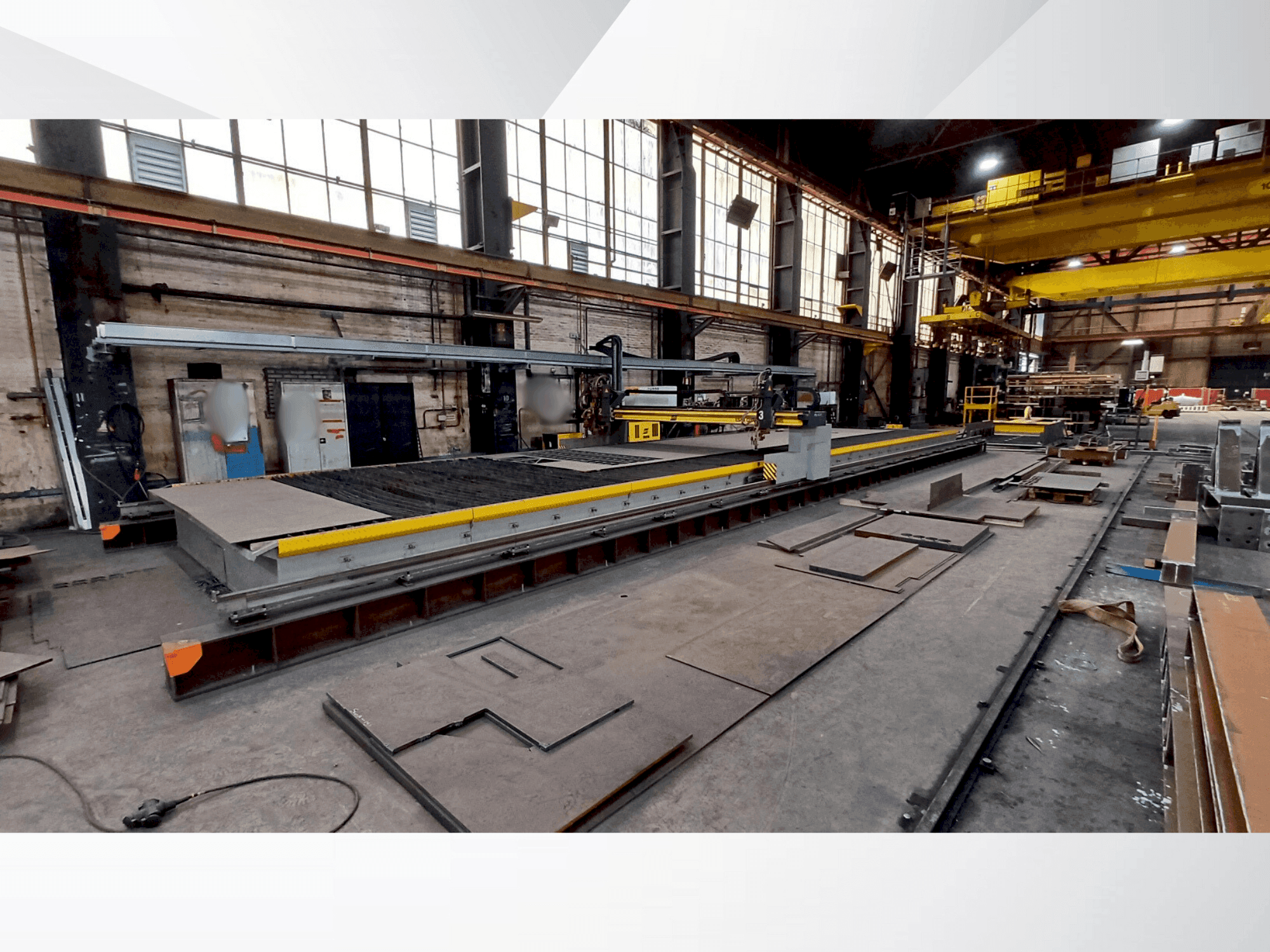 Vista Frontal da ESAB SXE-P4500 máquina