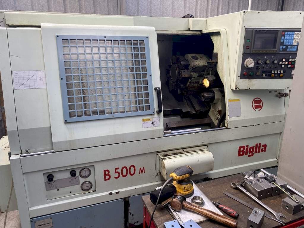 Vista Frontal  da Biglia B 500 M  máquina