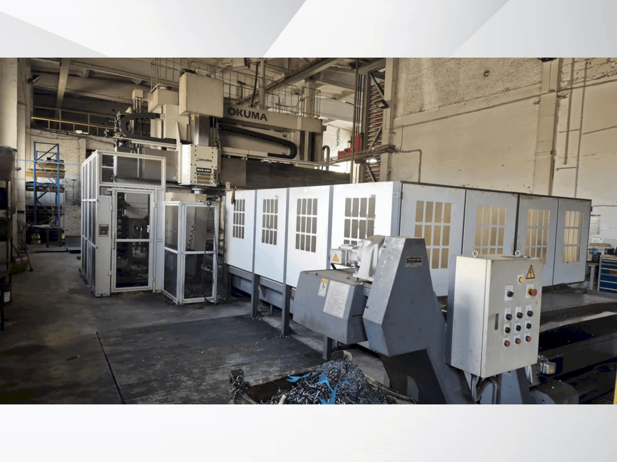 Vista Frontal da Okuma MCR-A5C30x65 máquina