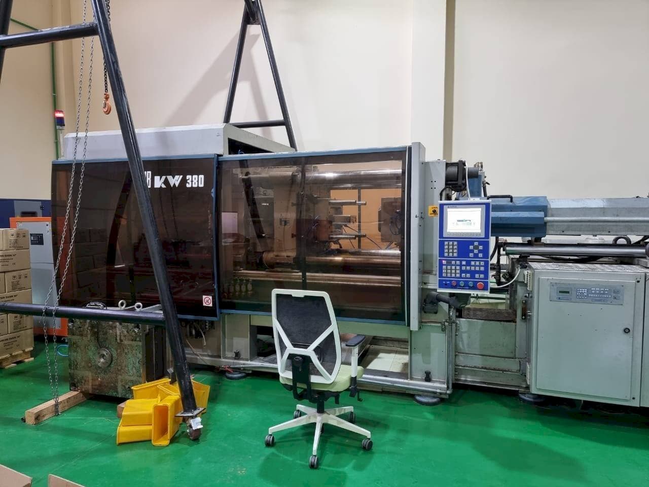 Vista Frontal da BMB KW380/3450 máquina