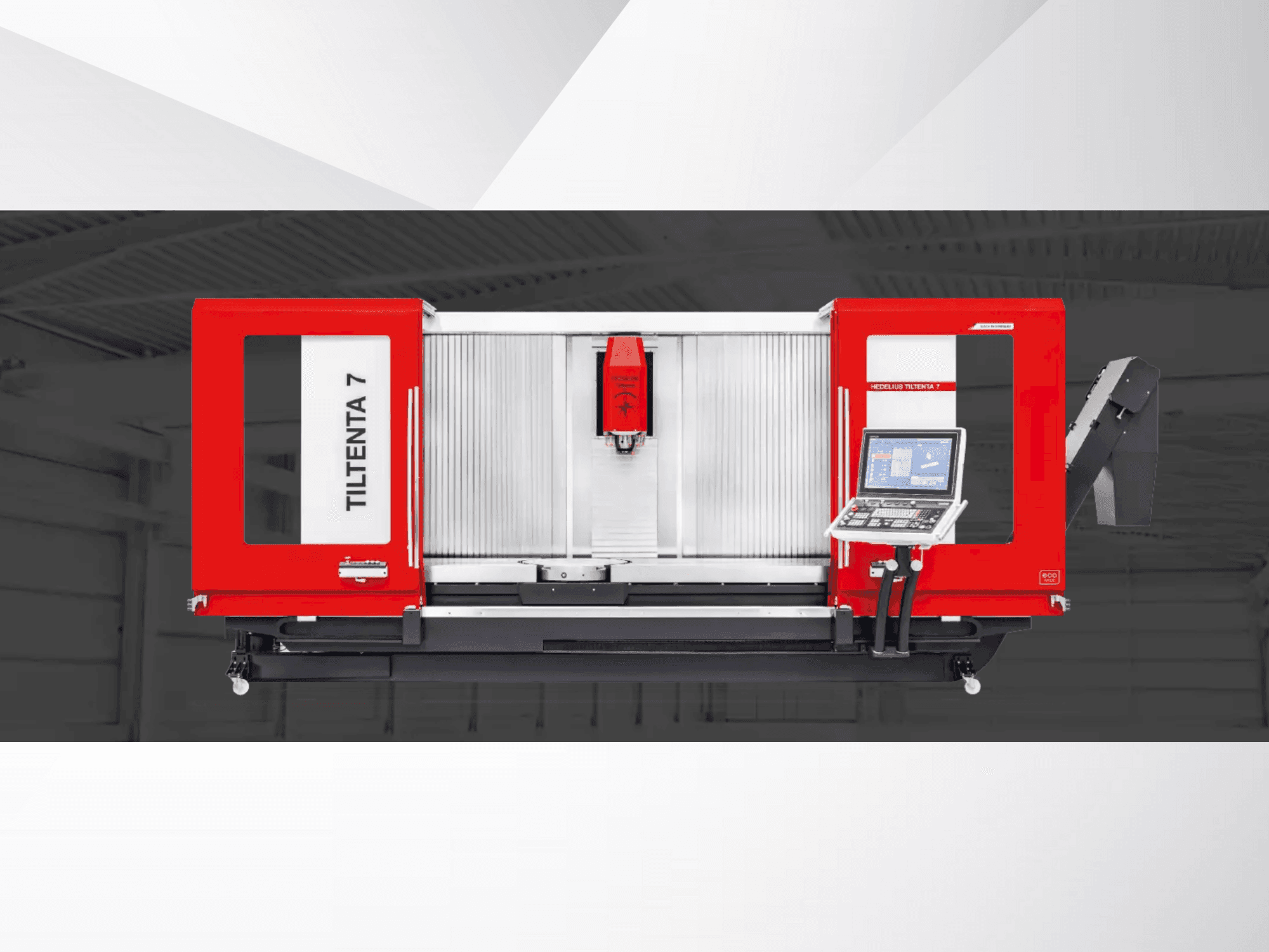 Vista Frontal da HEDELIUS Tiltenta 7 máquina