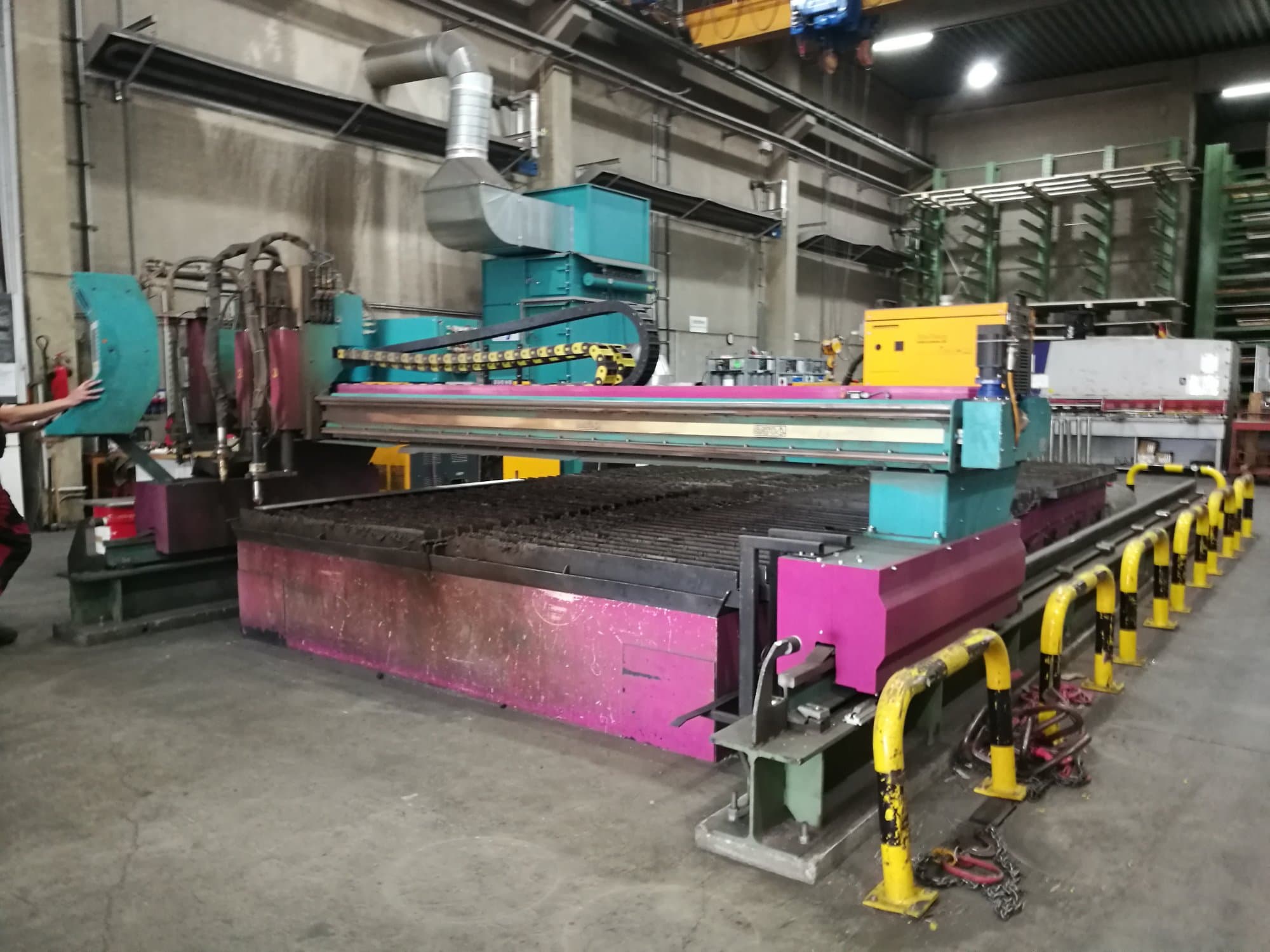 Vista Direita da SATO SATRONIK LS3500 máquina