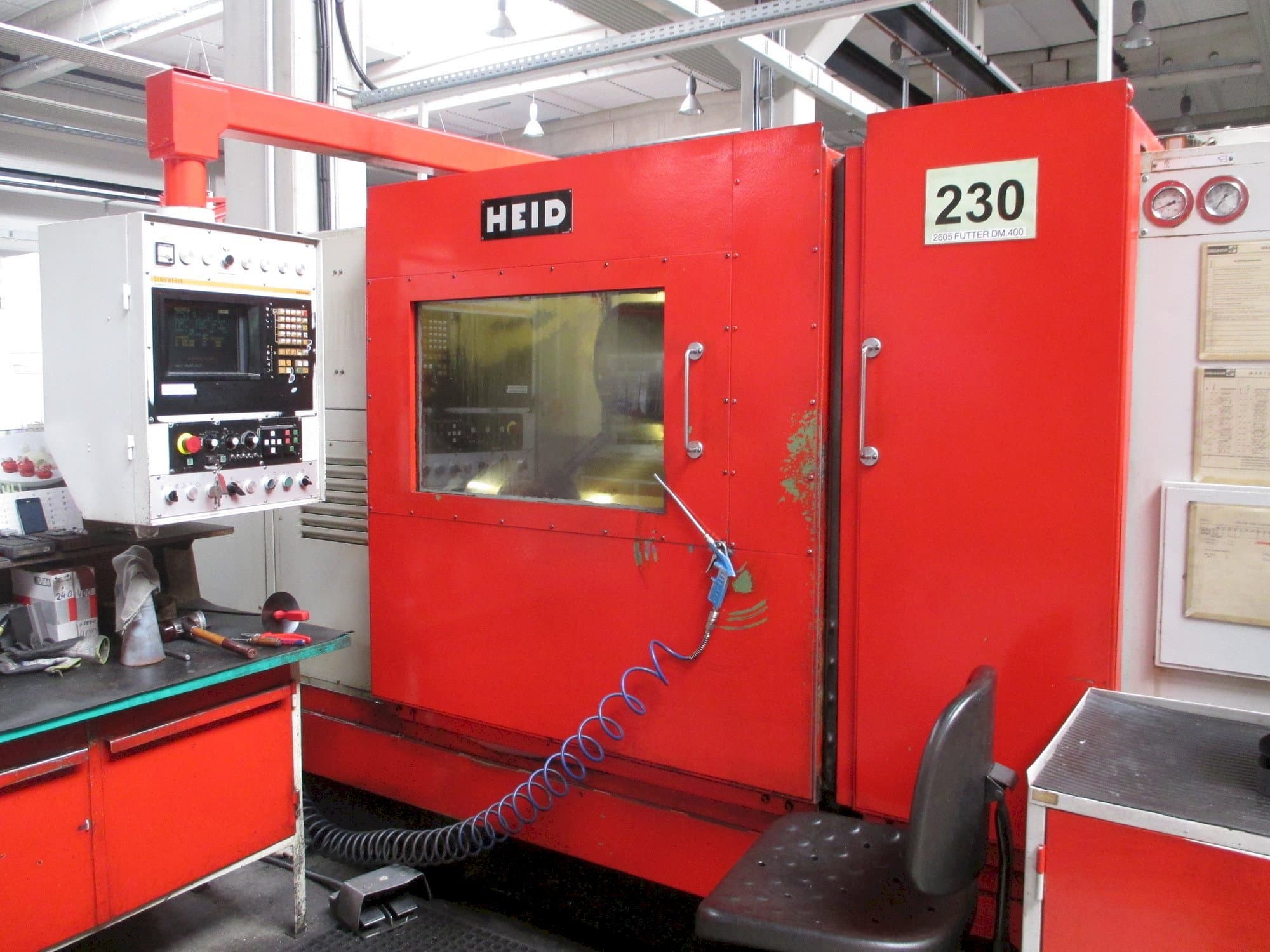 Vista Frontal  da HEID SDM12-NCC  máquina