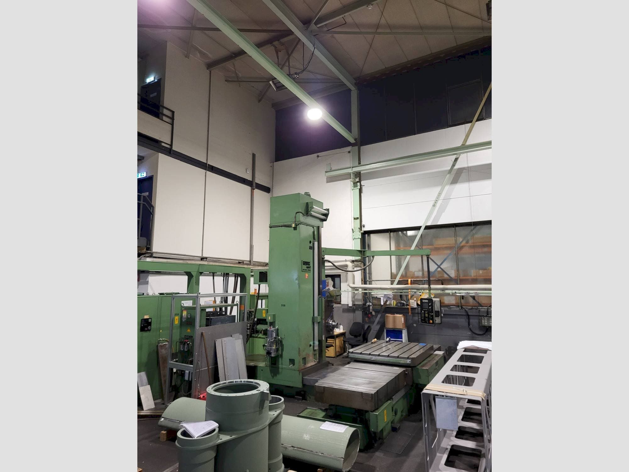 Vista Frontal da WOTAN 1 R/6 máquina