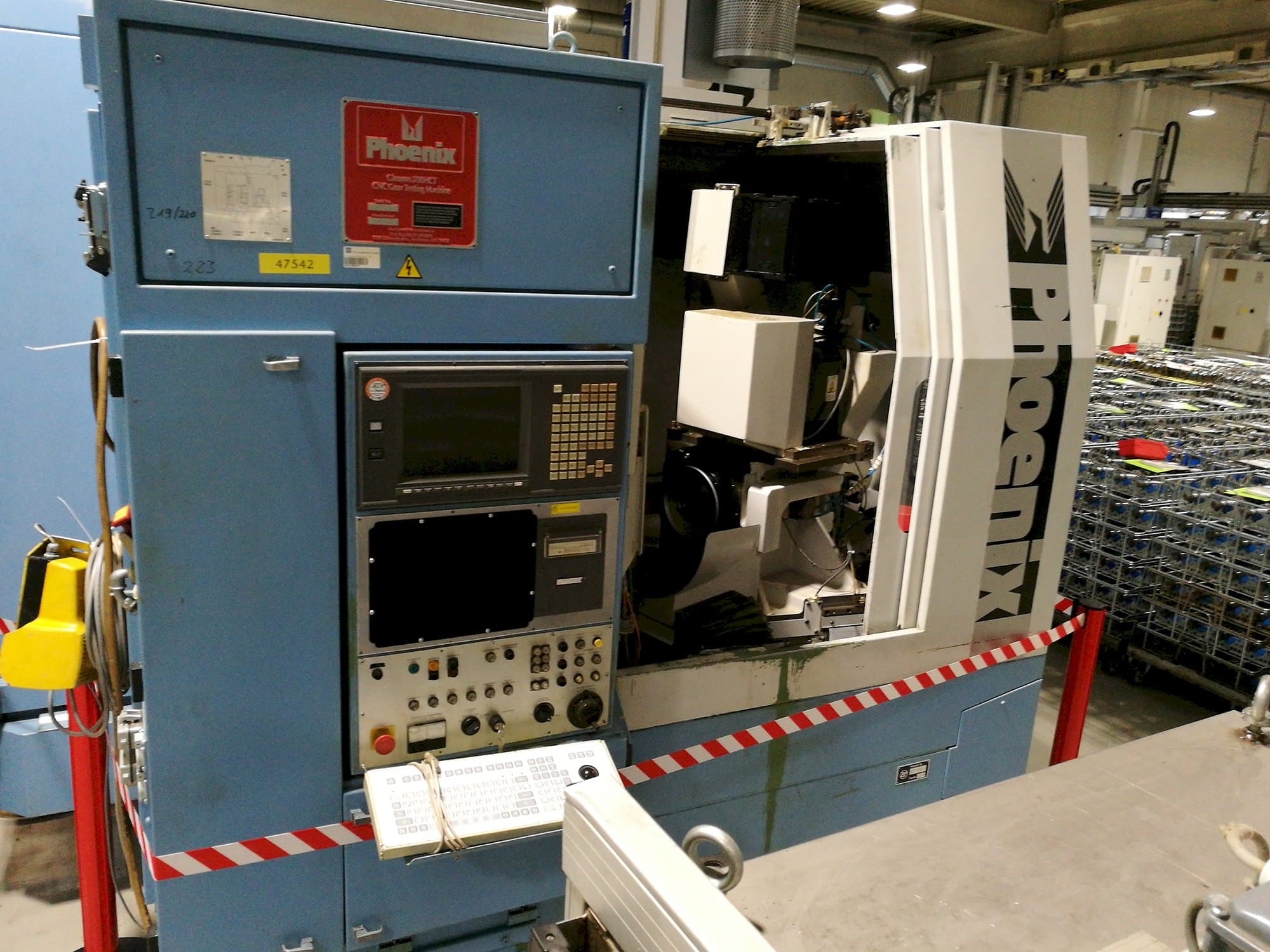 Vista Esquerda  da Gleason Phoenix 500 HCT  máquina