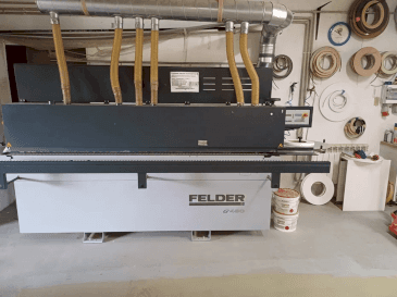 Vista Frontal da FELDER G480 máquina