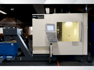 Vista Frontal da DMG MORI DMC 1035V máquina
