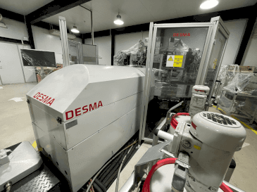 Vista Frontal da Kloeckner Desma PU D522/12-LDI máquina