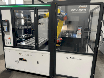 Vista Frontal da WU Automation RZ-3/35 máquina