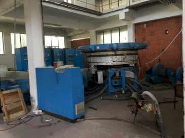 Vista Frontal da BANDERA Blow Film Extruder máquina