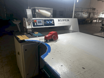 Vista Frontal da KUPER FWS 1250 máquina