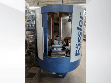 Vista Frontal da FASSLER HMX 400 máquina