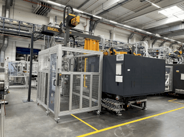 Vista Frontal da Engel DUO 4550/650 máquina