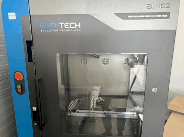 Vista Frontal da EVO-tech EL-102 V2 máquina