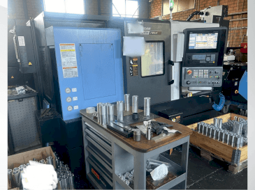 Vista Frontal da DOOSAN LYNX 2100LSYA máquina