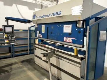 Vista Frontal da Trumpf TrumaBend V85S máquina