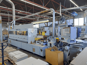 Vista Frontal da HOMAG Optimat KL 78/A20/S2/Z máquina