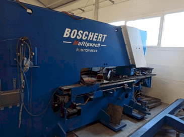 Vista Frontal da BOSCHERT MULTIPUNCH 1250 máquina