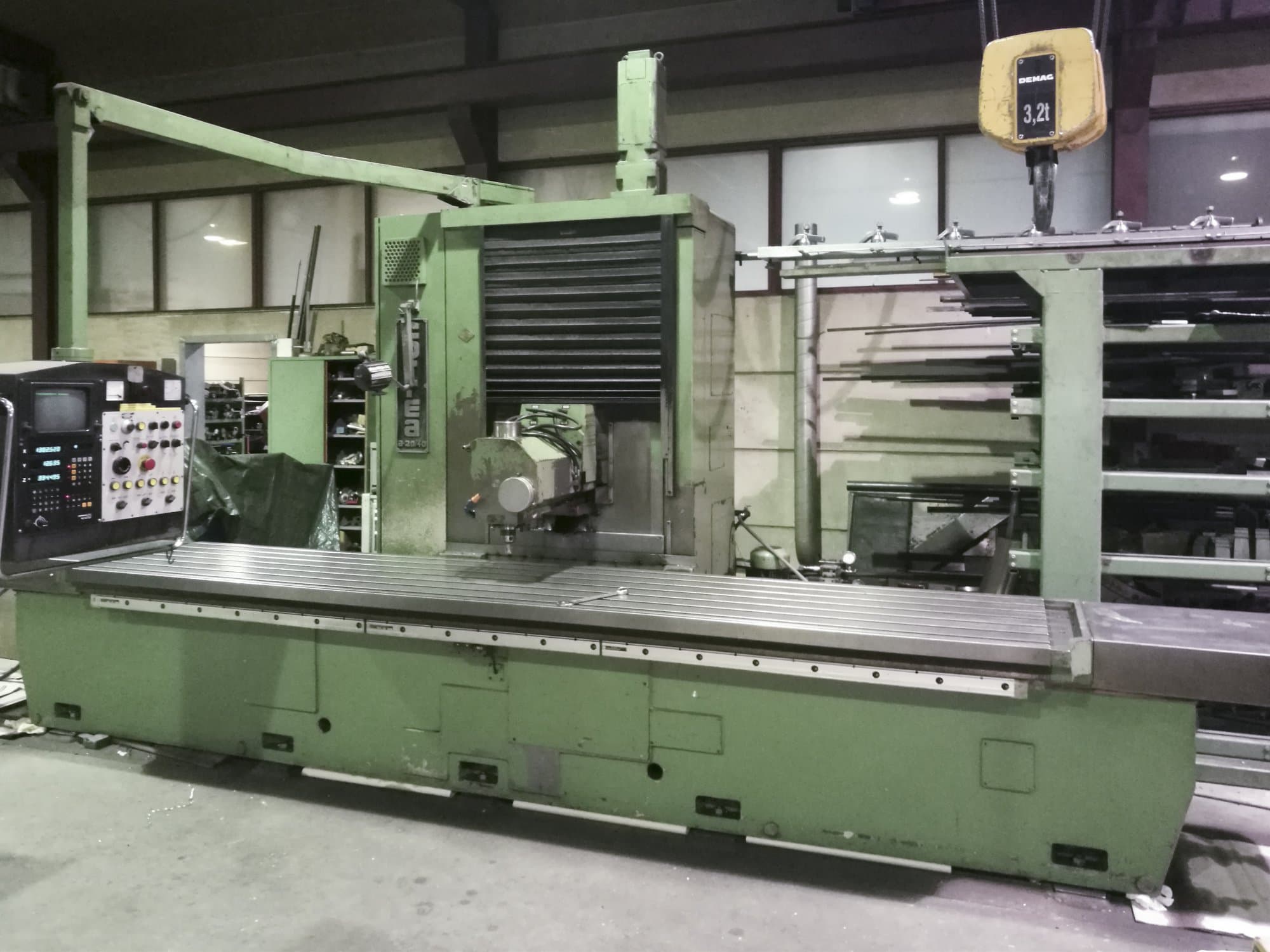 Vista Direita da Correa A-20/40 máquina