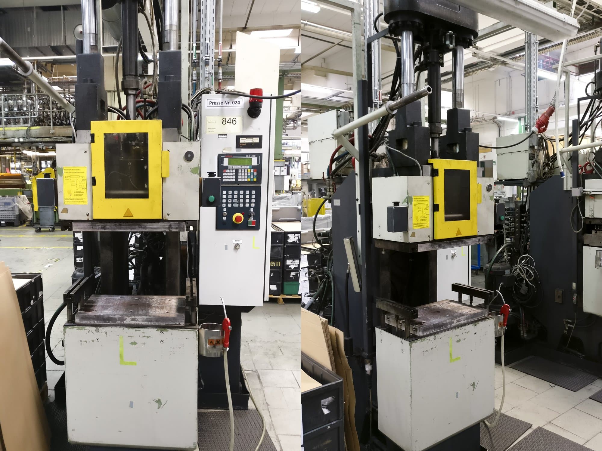 Vista Lateral Direita  da Kloeckner Desma 956.050  máquina