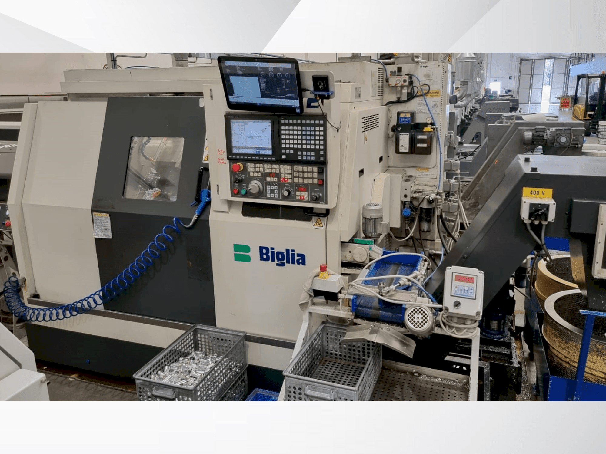 Vista Frontal da Biglia B436 Y2 máquina