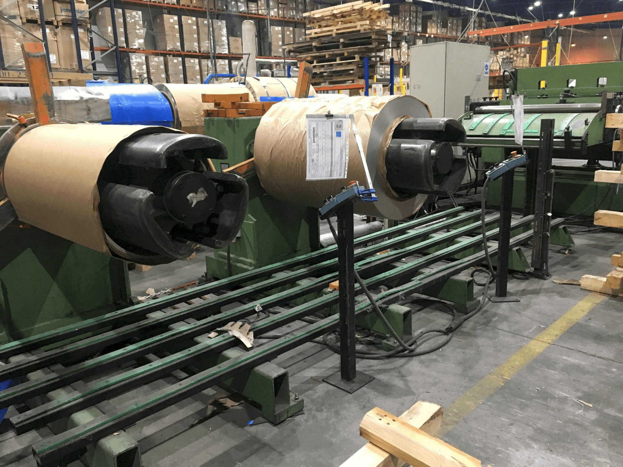 Vista Frontal da Alba GVHY1250 máquina