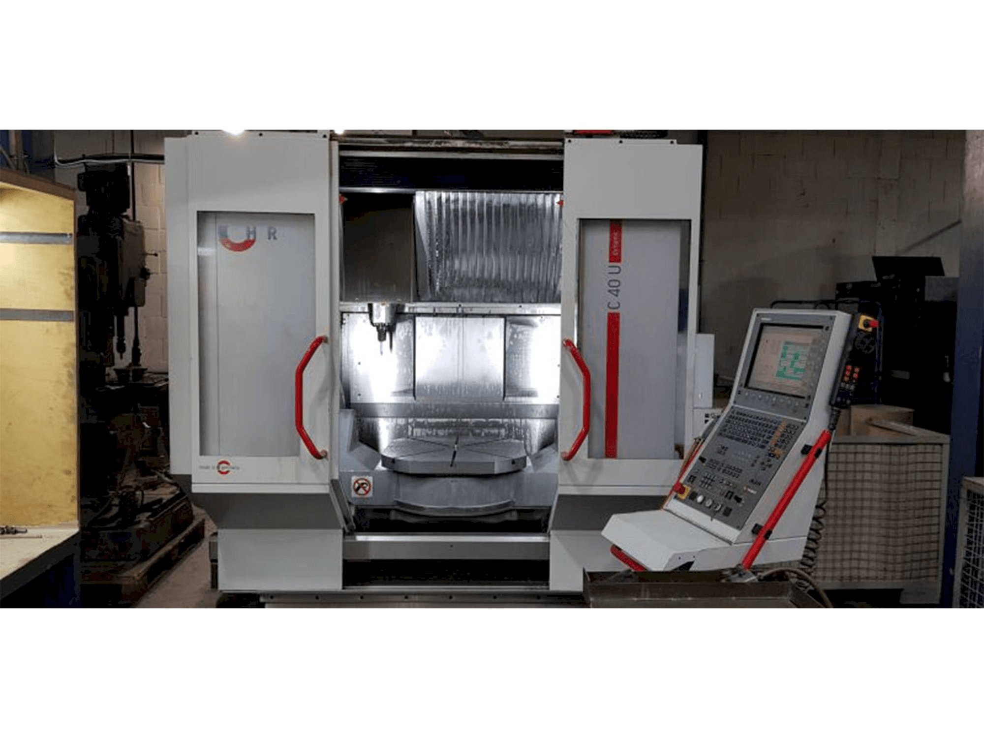 Vista Frontal da HERMLE C40 U MT máquina