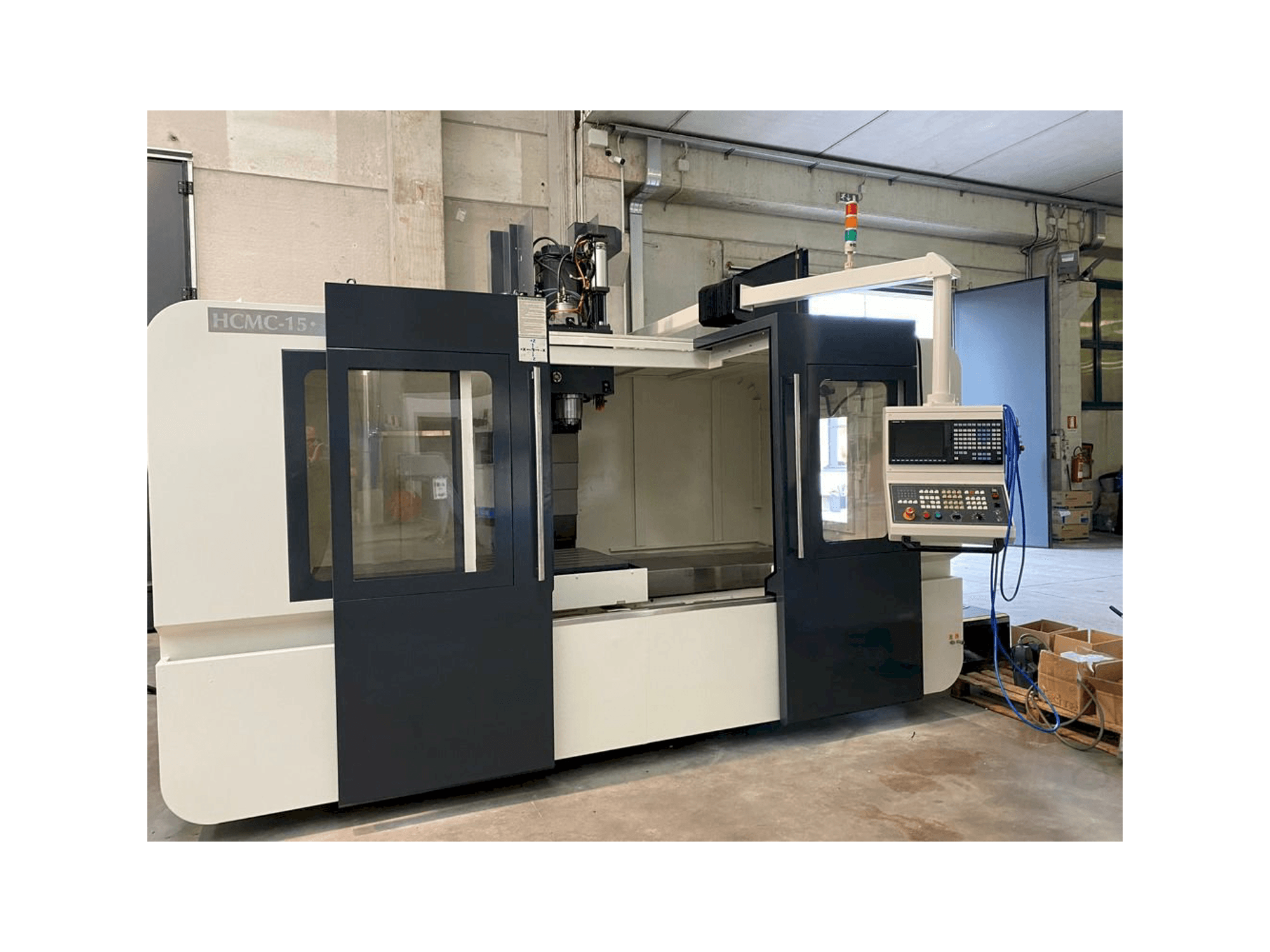 Vista Frontal da Hartford HCMC-15 máquina