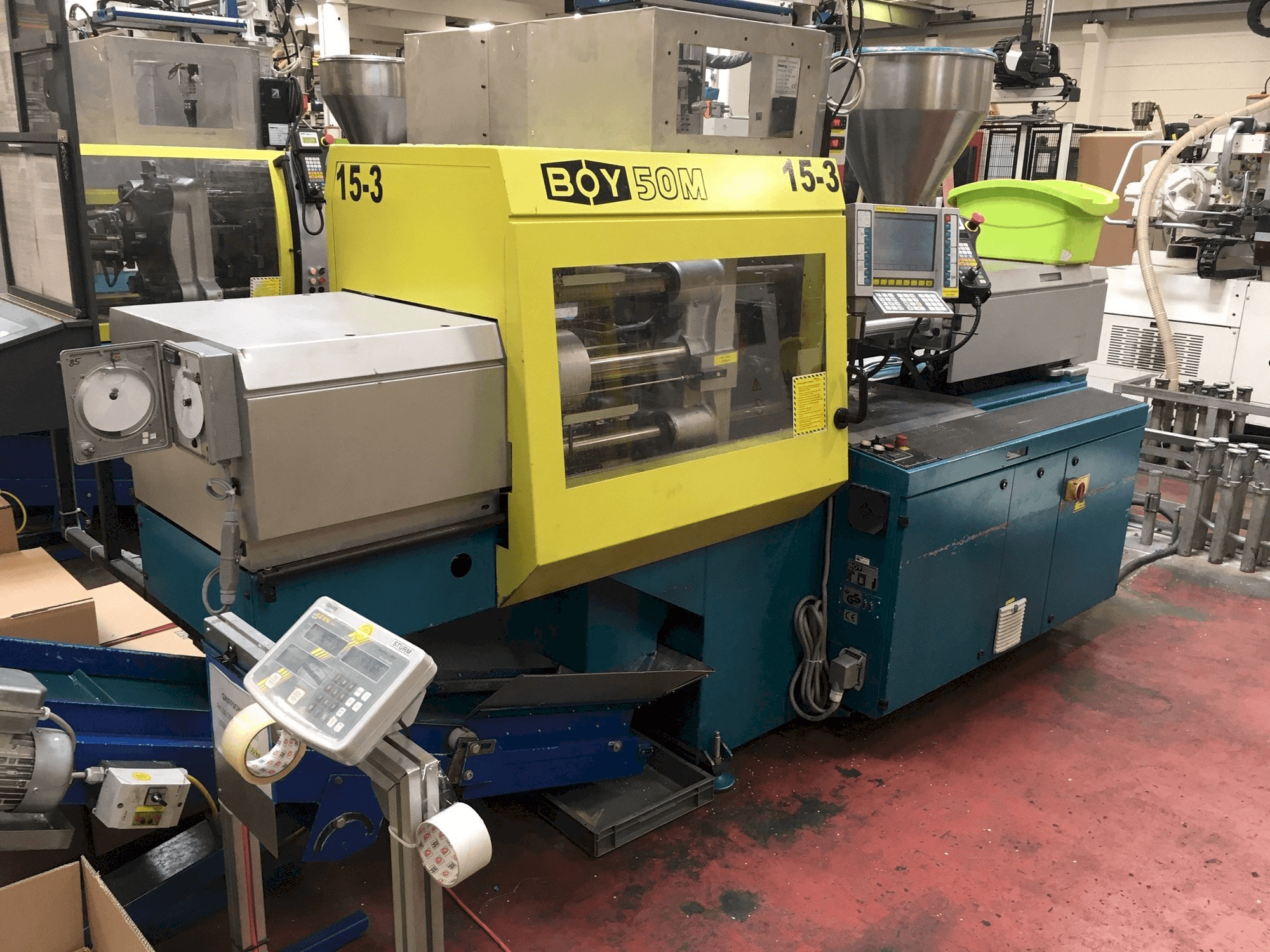 Vista Frontal da Dr. Boy 50M máquina