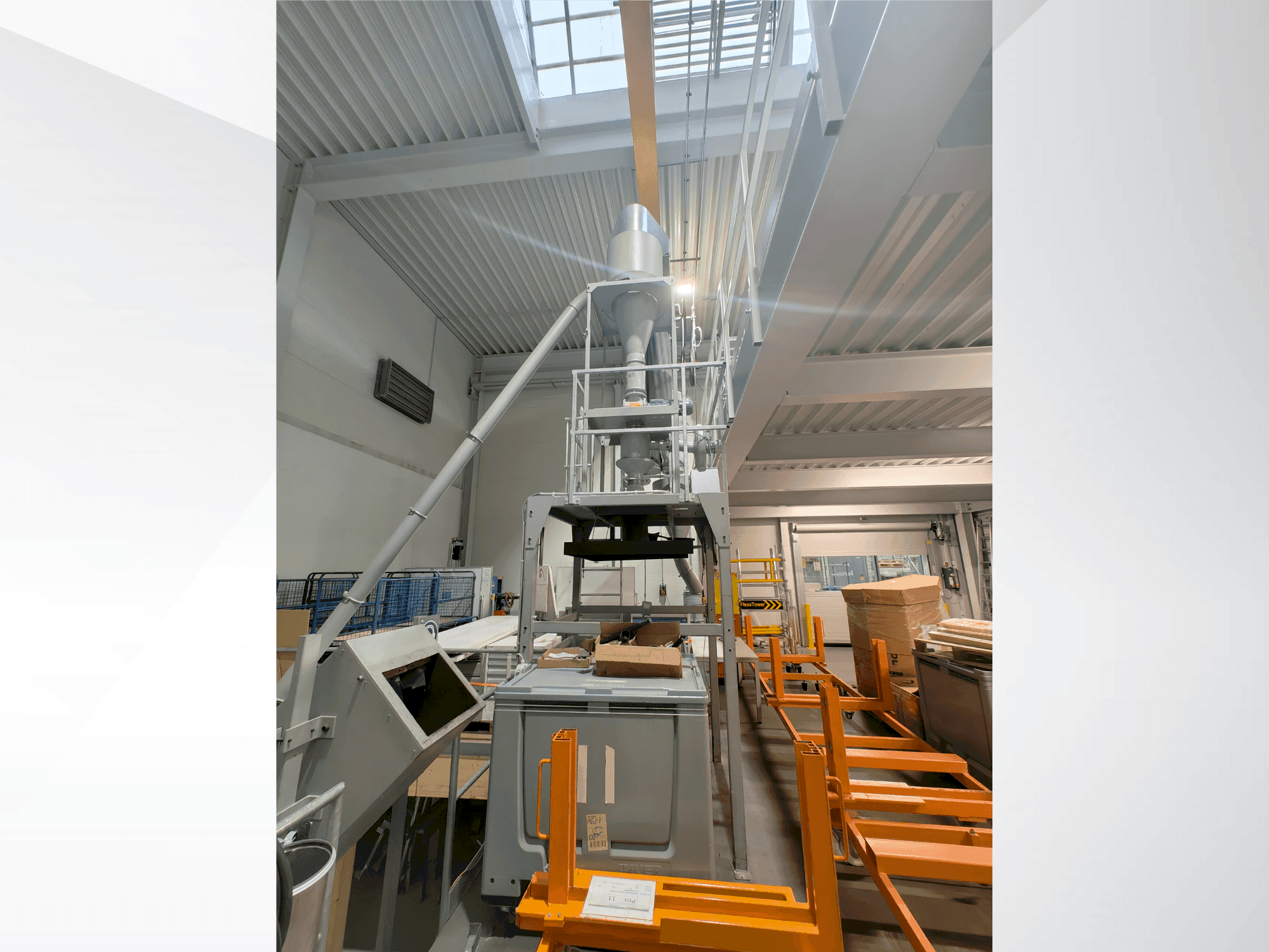 Vista Frontal da RAPID G500-60KU máquina