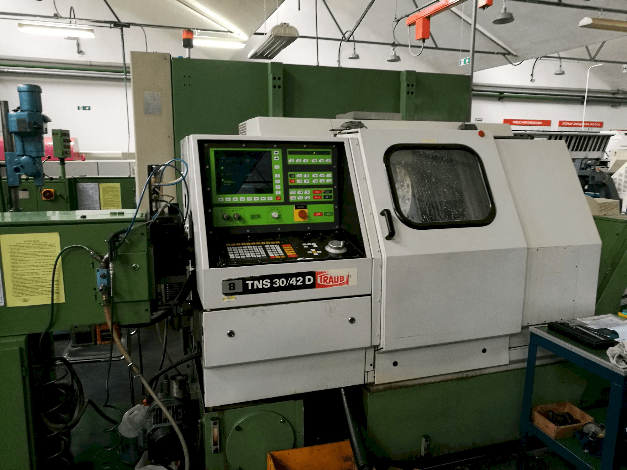 Vista Frontal da TRAUB TNS 30/42 D máquina