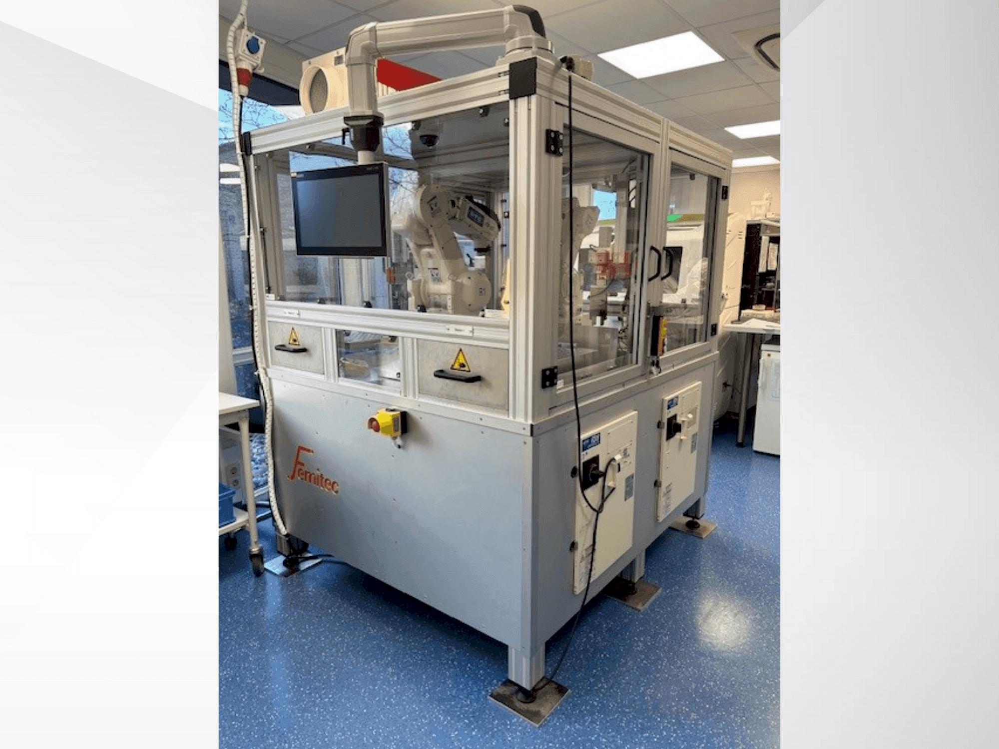 Vista Frontal da FEMITEC 134101 máquina