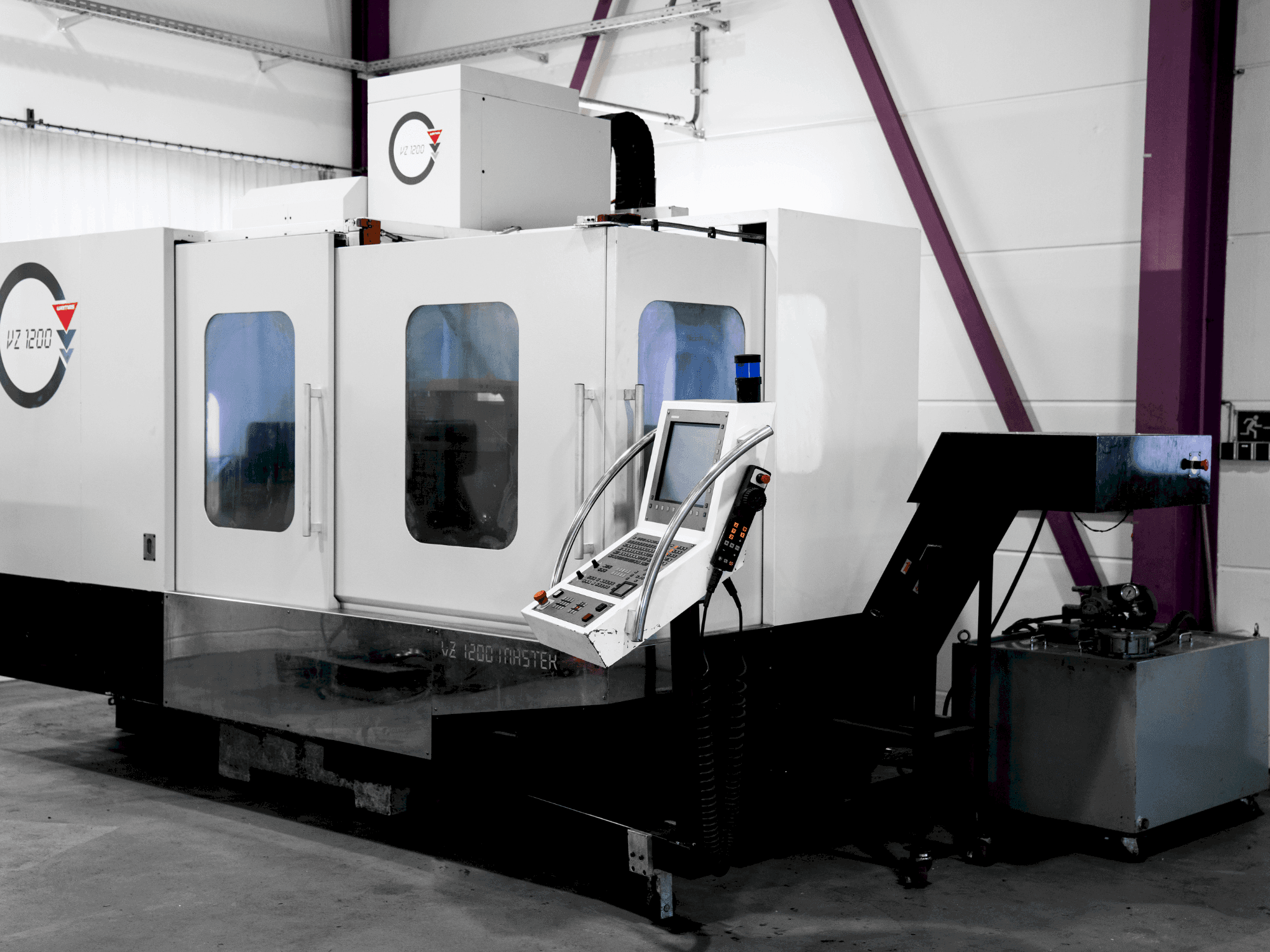 Vista Frontal da WEMAS VZ 1200 máquina