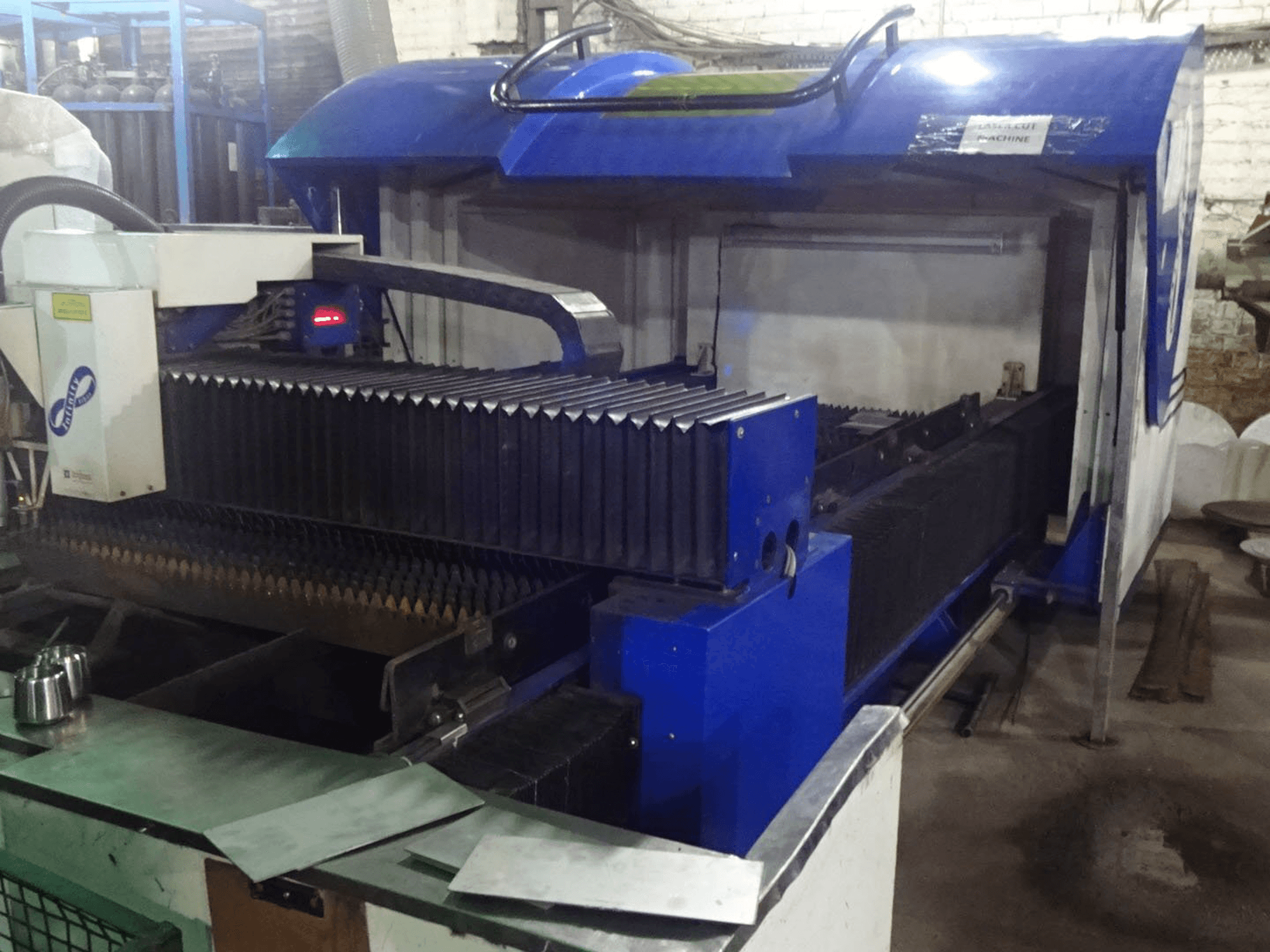 Front view of Sahajanand FA 428 Machine