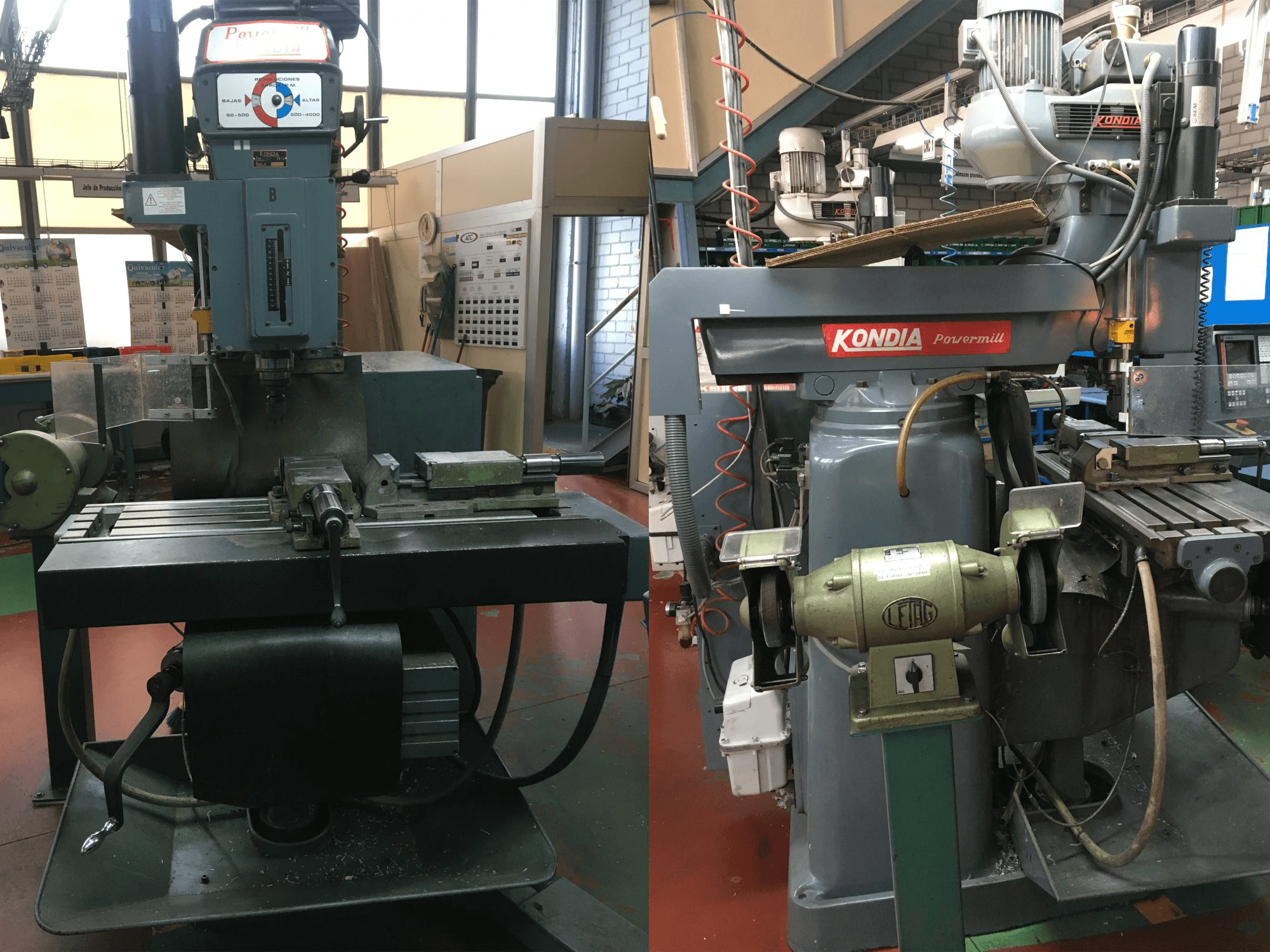 Unidade de controlo da KONDIA Powermill FV-1 CNC máquina